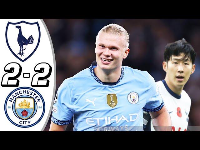 Tottenham vs Man City 2-2 - All Goals & Highlights - 2024