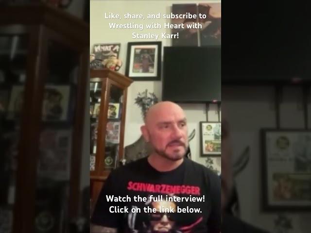 Pro wrestler Wolfie D talks about overcoming addictions. https://m.youtube.com/watch?v=tcbxuJlJKGc