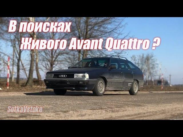 Audi 100 avant quattro, Sotkavstoke автоподбор для проекта на турбо