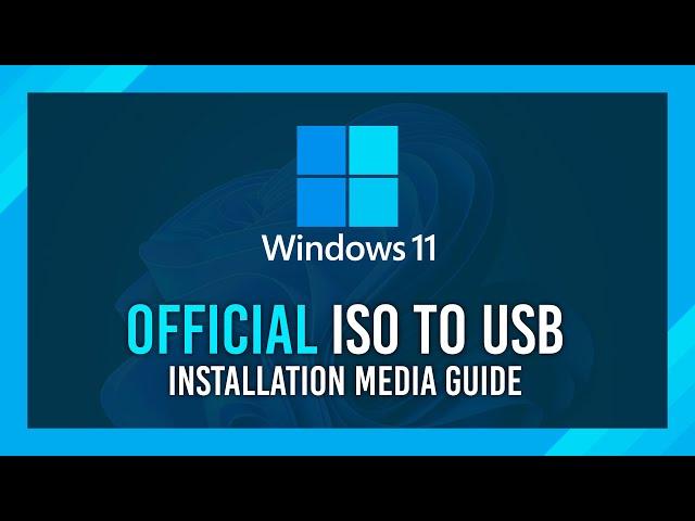 Windows 11 ISO to USB | Official ISO | NEW GUIDE