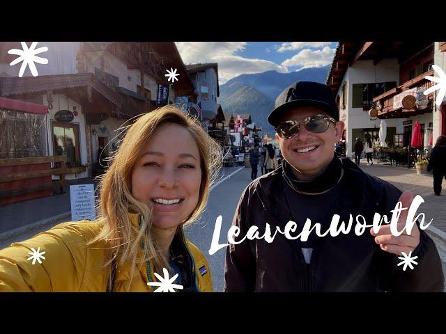 BAVARIAN VILLAGE in the US! EXPLORING LEAVENWORTH WASHINGTON #travelvlog