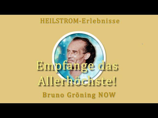 HEILSTROM-Erlebnisse 6: "Empfindsam sein, für den Empfang des Allerhöchsten!"