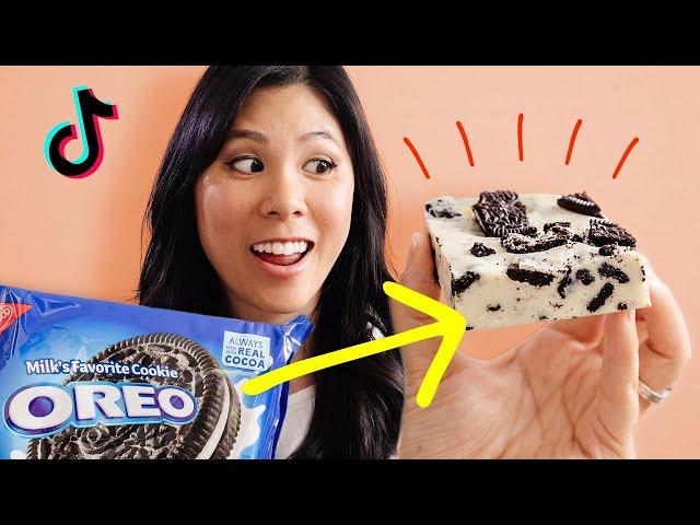 Testing OREO TikTok FOOD HACKS