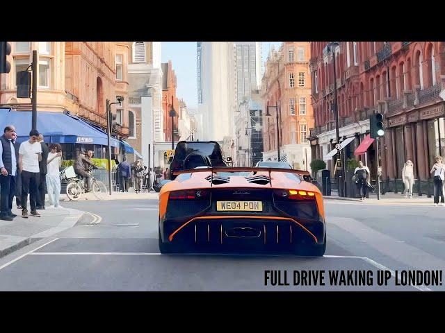 Lamborghini Aventador SV Roadster W/ CAPRISTO EXHAUST! CRAZY LOUD Accelerations & Public Reactions!