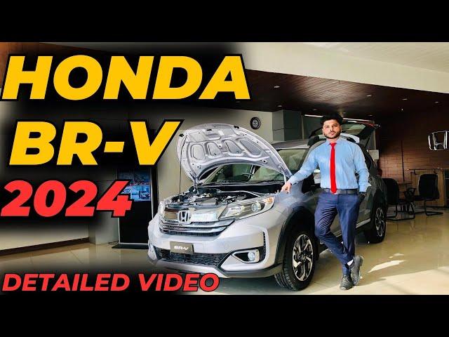 HONDA BR-V S 2024 DETAILED VIDEO WITH PRICE AND BOOKING DETAIL.#hondabrv #hondacar #brvreview