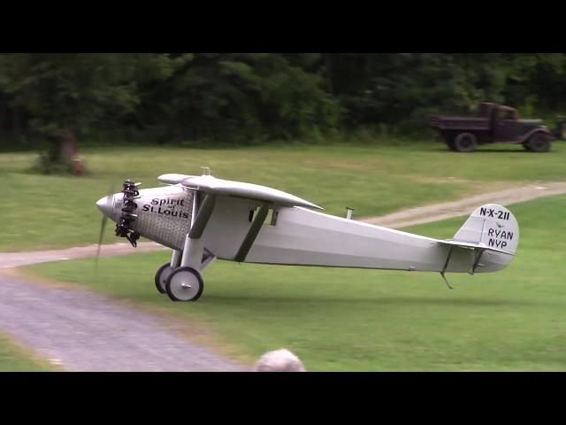 Spirit of St. Louis flight at Old Rhinebeck Aerodrome 090719