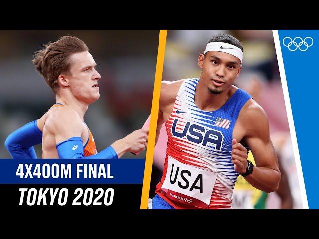  The USA prove their DOMINANCE once again | Full Men's 4x400m final at Tokyo 2020