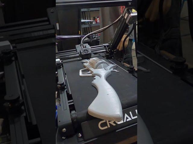 Timelapse Final Fantasy Gunblade Printed on a CR-30