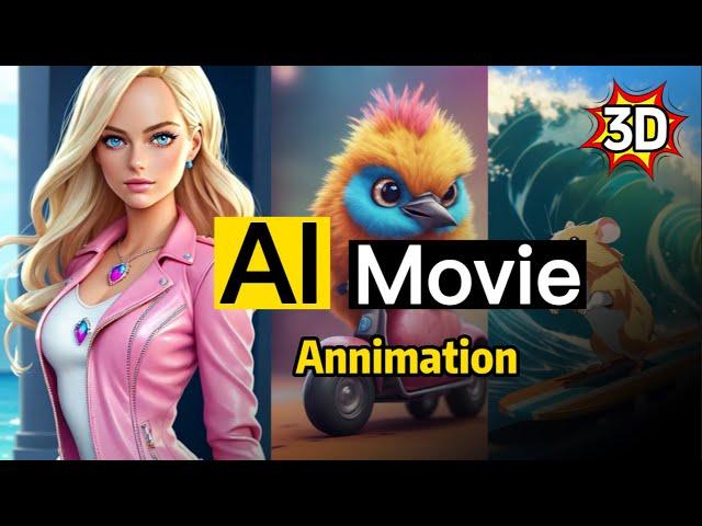 AI animation generator: create your animation 3D movie with free AI tools in 5 minutes