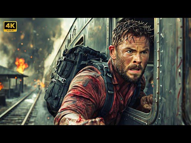 Train Tracks | Chris Hemsworth | Action Movie 2024 | Full Movie | 4K Ultra #actionmovies