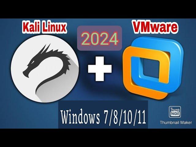 How to install KALI LINUX and VMWARE on Windows System 2024. Step by Step guide. #kalilinux #vmware