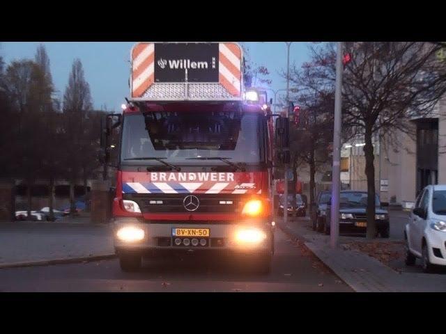 TS + AL Brandweer Amsterdam Kazerne Willem