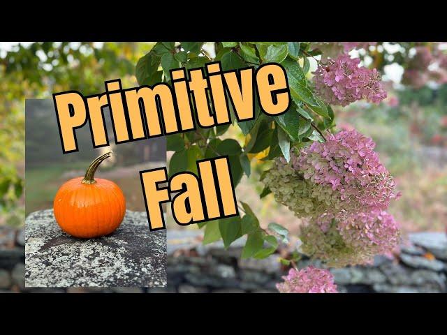 Fall Primitive Home Grounds Tour