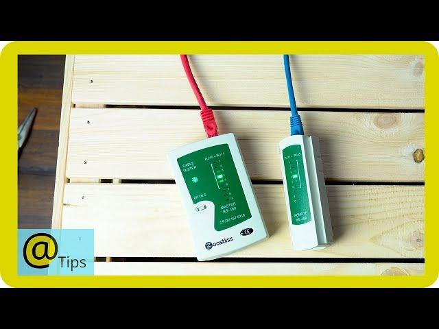 How to Use an Ethernet Cable Tester