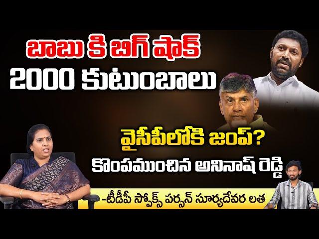 Suryadevara Latha Comments On 2 Thousand TDP Families Joins YSRCP In Pulivendula | Chandrababu