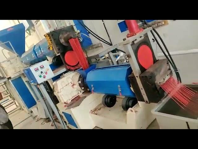 TWO STAGE PLASTIC DANA MAKING MACHINE BY VIP ENGINEERS