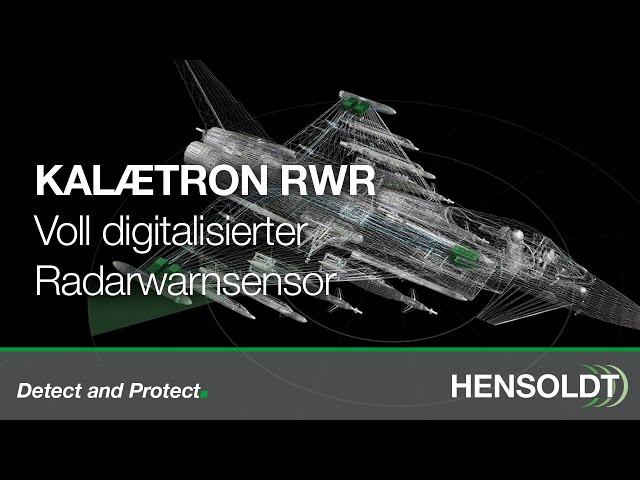 HENSOLDT KALAETRON RWR – Digitalisierter Radarwarnsensor