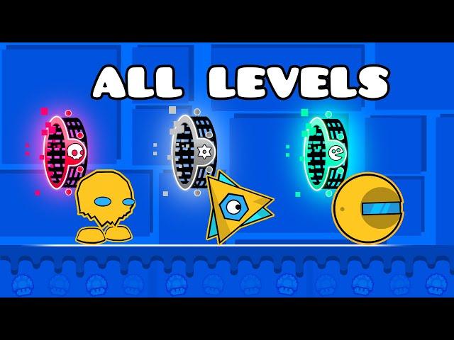 FINAL DASH (All Levels 1-15) | New Geometry Dash Fan Game Update