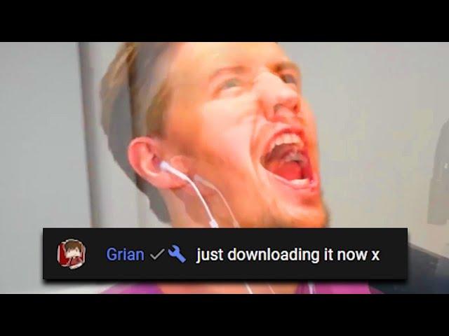 Grian Not Having The Game Downloaded For 1 Minute And 44 Seconds..