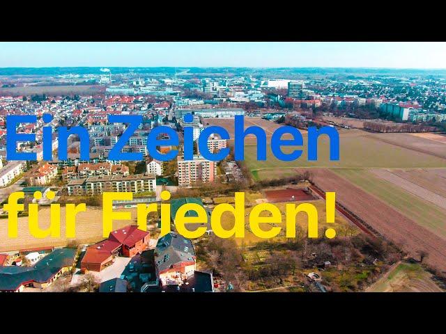 Ein Zeichen für Frieden! - #FriedensnetzWaldorf