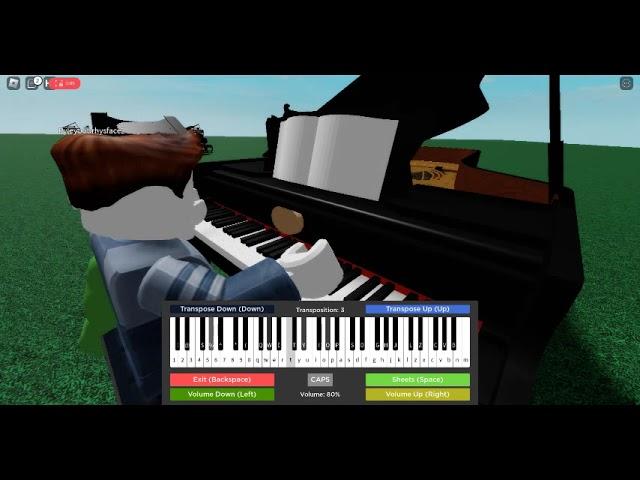 Eitan Bitan Channel Theme On Roblox Piano