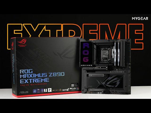 FIRST LOOKING OF ASUS ROG MAXIMUS Z890 EXTREME ON RELEASE DAY | MYGEAR