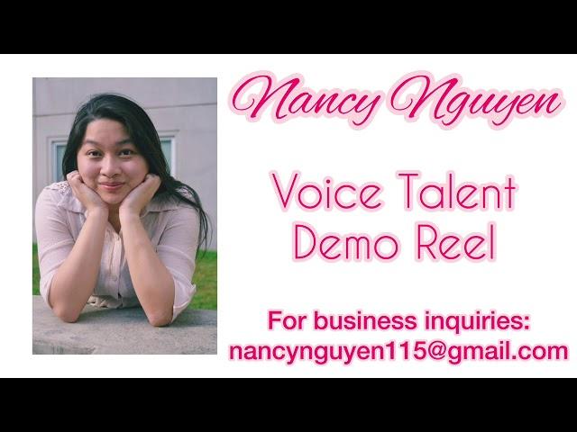 Voice Acting Demo Reel - Nancy Nguyen