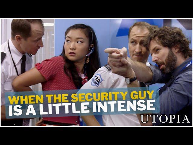 When The Security Guard Takes Their Job Too Seriously ‍️ | Utopia