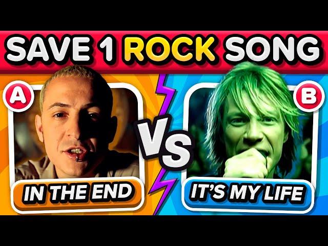  Save One Song: Rock Editon  | Music Quiz