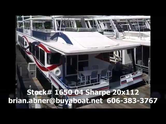 Houseboat- 04 Sharpe 20x112 from BuyaBoat.Net