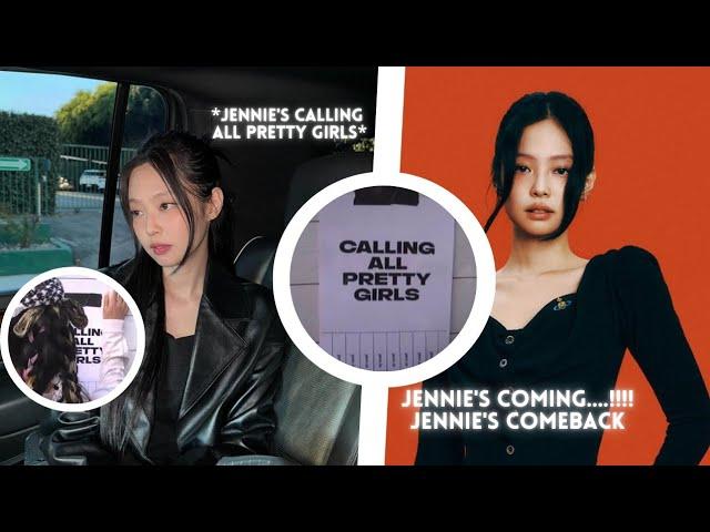 Jennie's Coming with an Epic Comeback! Jennie's Calling All Pretty Girls, Jisoo Supported Jennie