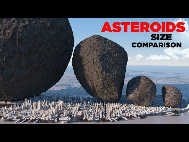 ASTEROIDS Size Comparison 