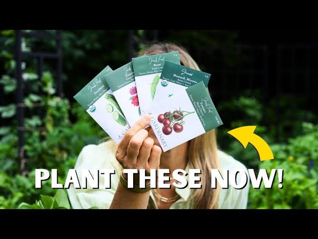 5 Seeds I Plant Every June