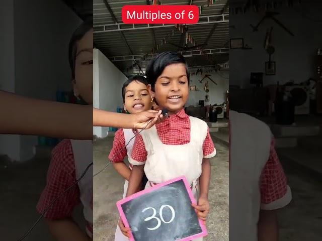 Multiples of 6#usefull #education #schooleducation #viralvideo #maths @vibgyoreducation5623