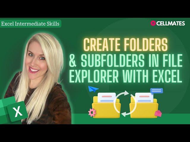 Create Folders AND Subfolders in File Explorer using Excel ️