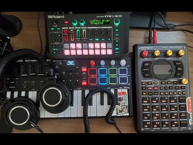  SP-404 MKII x MC-101 Presets Beatmaking