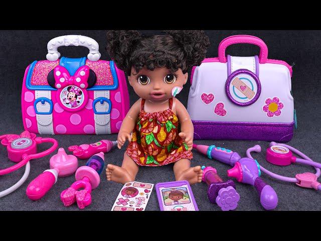 60 Minutes Satisfying with Unboxing Doctor Toys, Disney Minnie Mouse Collection | Tiny Toys Unboxing