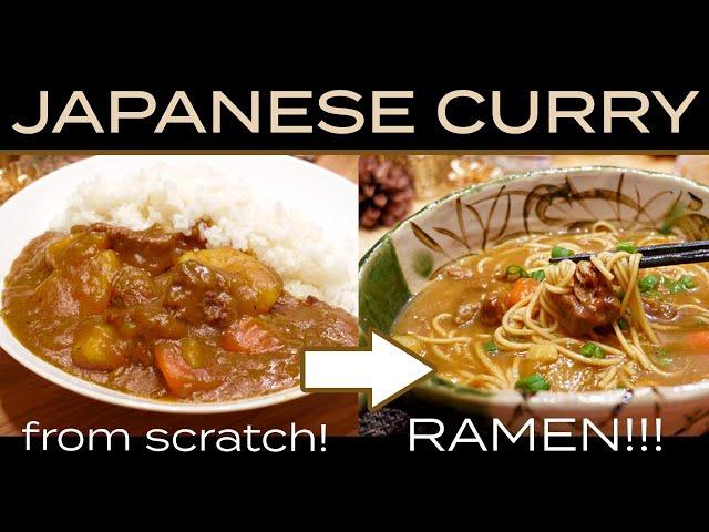 JAPANESE CURRY & RANEN from scratch! | NO MSG