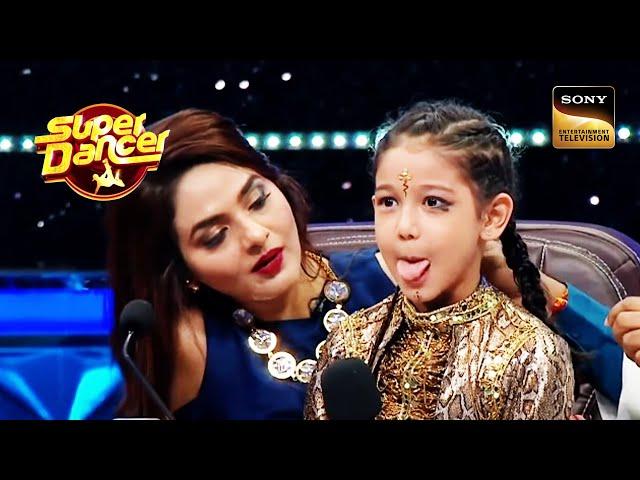 Madhoo जी और Florina ने किया 'Nagin Tongue Test' | Super Dancer 4 | Unseen Style