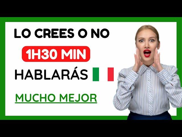 APRENDER ITALIANO DESDE CERO PARA PRINCIPIANTES | CONVERSACIÓN EN  ITALIANO FÁCIL & RÁPIDO |Repaso 1