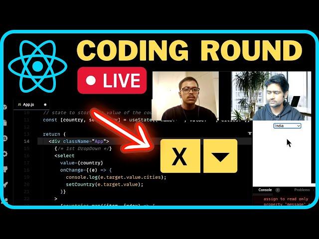 React JS Live Coding Interview 2023 - Cracking the Interview (Mock practice)