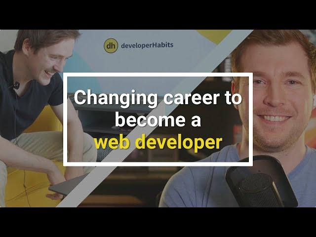 Changing career to become a web developer - chat with Adrian Twarog