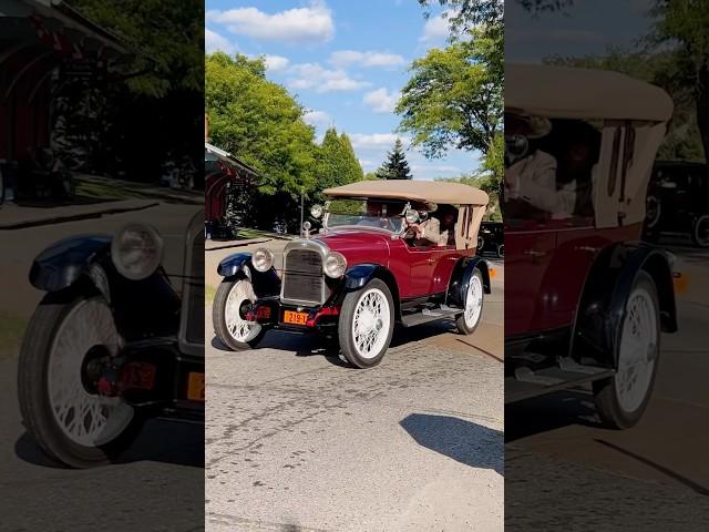 Nash Sport Touring Roadster Antique Drive By Engine Sound Old Car Festival Greenfield Village 2024