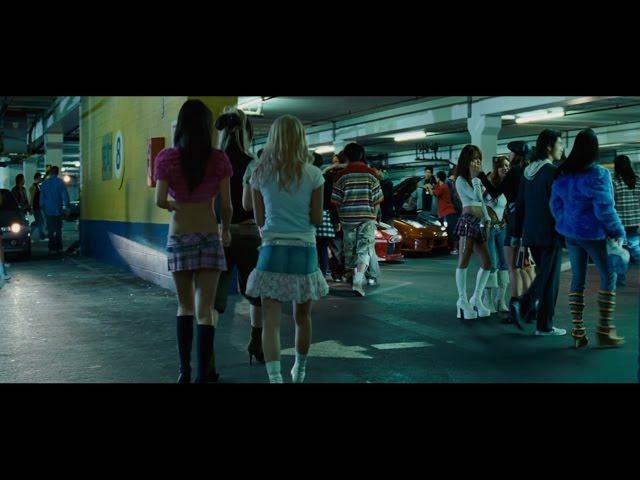 Fast and Furious: Tokyo Drift - Parking garage scene. "Teriyaki boyz" [Blu-ray, 4K]