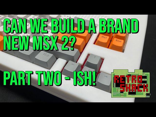 Part Two (Ish) of our Omega MSX-2 build - not as smooth sailing as I'd hoped!