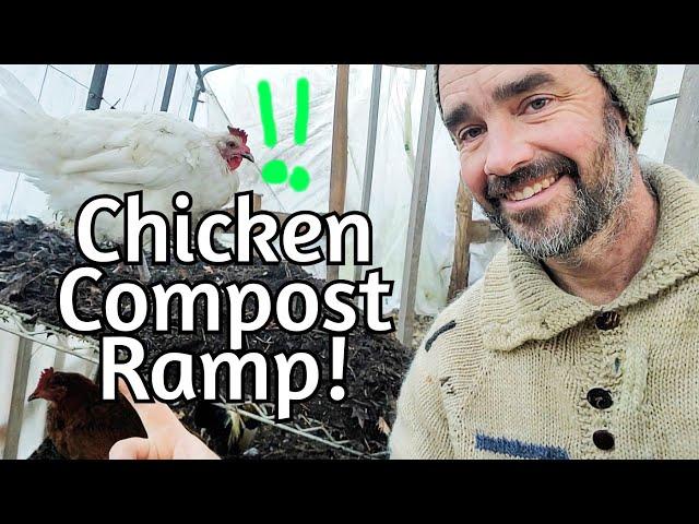 Chicken Compost Ramps!