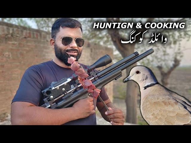 Catch ,Clean and Cook in the Wild || Hunting Doves and BBQ in Wild || Full Adventure video