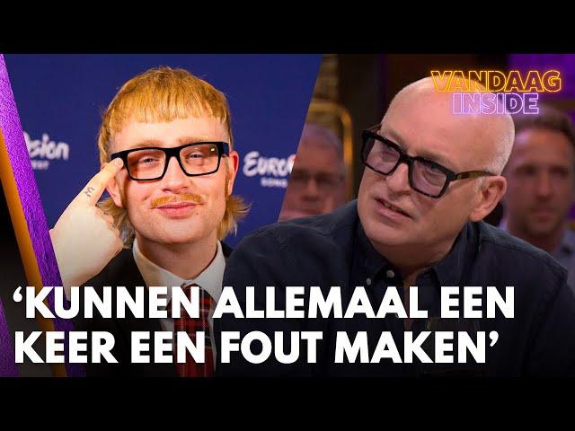 René over Joost Klein: 'We kunnen allemaal een keer een fout maken' | VANDAAG INSIDE