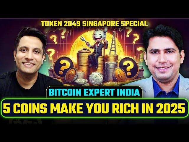 5 Coins to Buy Now | Best Altcoins to invest | Altcoin Season @BitcoinExpertIndia