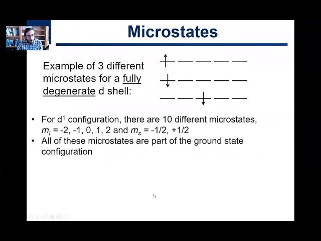 8.4. Microstates